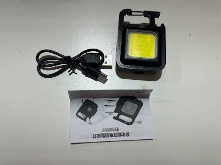 Linterna llavero mini COB LED · vista 2