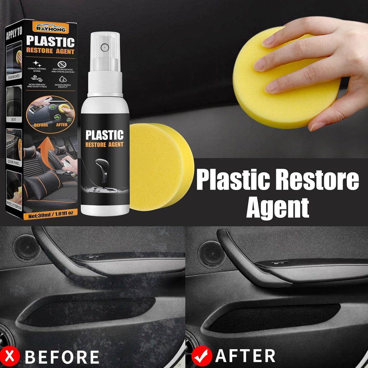 Restaurador de plásticos y molduras para coche · vista 4