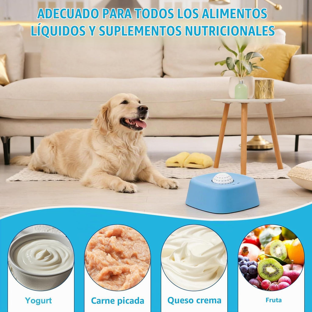 Cuenco lamedor para mascotas con bola rodante · vista 4