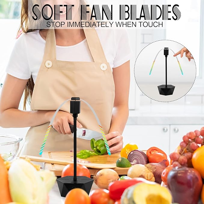 Ventilador repelente de moscas para mesa · vista 3