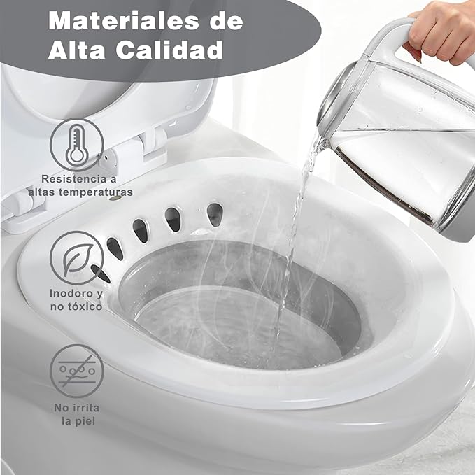 Bidé portátil para inodoro · vista 3