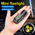 Mini linterna de 3 LED con imán